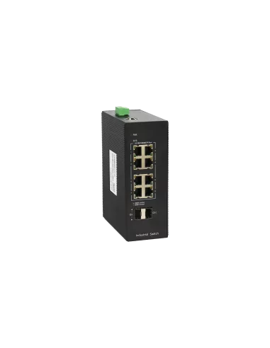 BDCOM 8 Port Gigabit Industrial Switch With 2 SFP - Managed