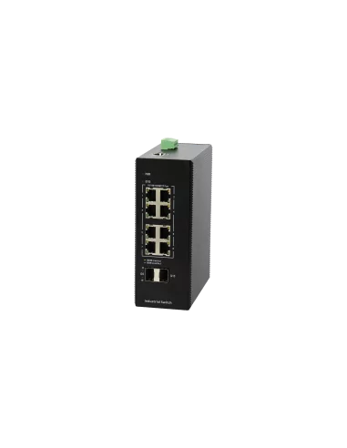 BDCOM 8 Port Gigabit Industrial Switch With 2 SFP - Managed