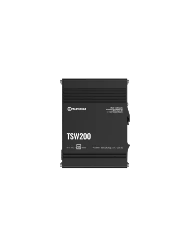 Teltonika 8-Port Gigabit PoE+ Ethernet Switch | TSW200