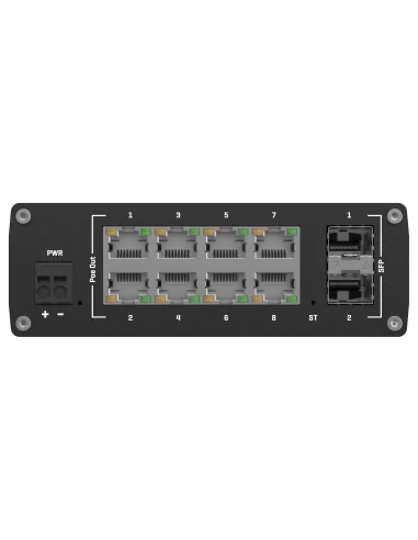 Teltonika 8-Port Industrial Managed PoE+ Switch | TSW202