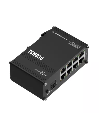 Teltonika Industrial 8-port Ethernet Switch | Unmanaged | TSW030