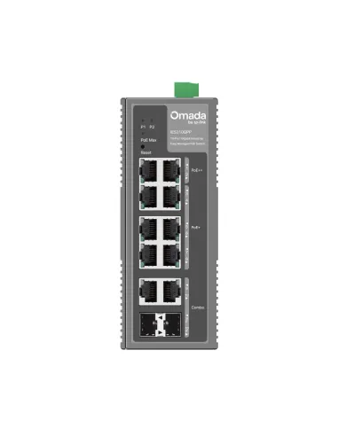 TP-Link Omada 10-Port Gigabit Industrial Easy Managed Switch with 6-Port PoE+ and 2-Port PoE++