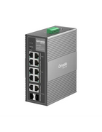TP-Link Omada 10-Port Gigabit Industrial Easy Managed Switch with 6-Port PoE+ and 2-Port PoE++