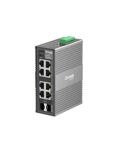 TP-Link Omada 8-Port Gigabit Industrial Easy Managed Switch with 6 Gigabit Ports and 2 SFP Ports